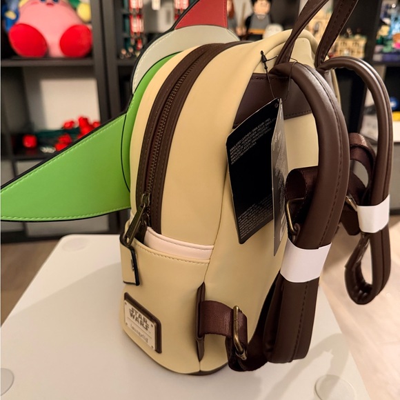 Loungefly Star Wars The Mandalorian The Child with Mug Holiday Mini Backpack - Picture 4 of 10